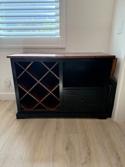 Wooden liquor wine cabinet