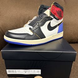 Jordan Retro 1 High “Fragment X Union” Varsity Red 