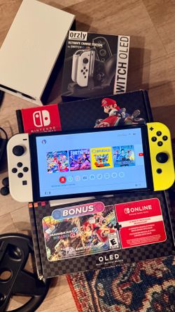 EXCELLENT CONDITION - Switch OLED 64GB - White