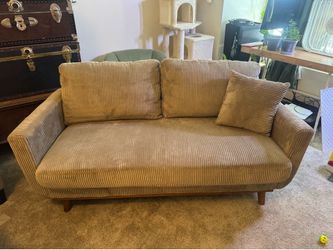 Small Tan Couch