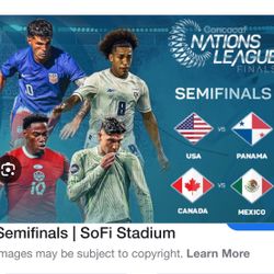  Mexico Vs Canada Y Usa Vs Panama Semifinales Soccer Tickets