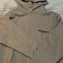 Grey Essentials Hoodie