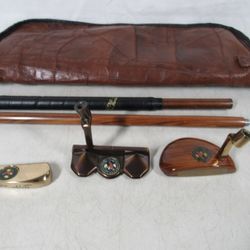 Golf Design 3 Club Loudoun Golf & CC Golf Set Woodie Invader Iron