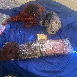 Hair Extensions, Wigs, Olive Oil