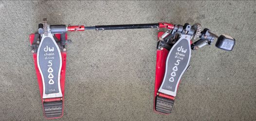 Dw ,5000, double pedal
