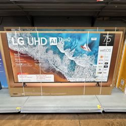 75” LG Smart 4K Led Uhd Tv 