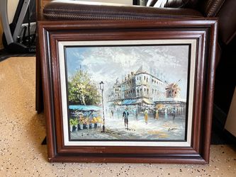 Beautiful framed painting