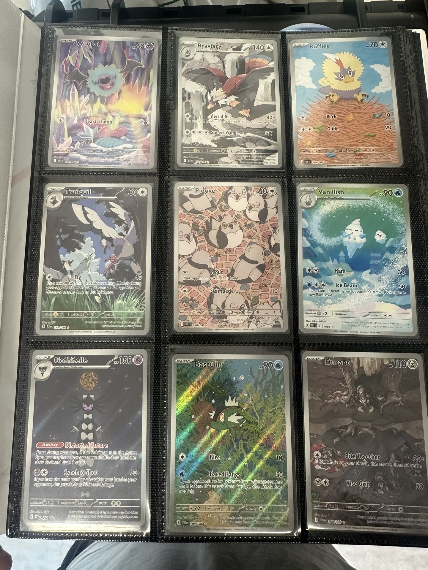 Black Bolt/White flare IRs + URs