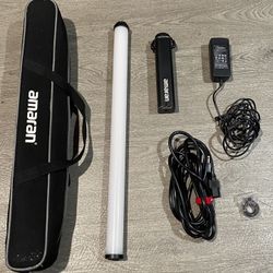 amaran T2c RGBWW LED Tube Light with Battery Grip (2 ft.) 