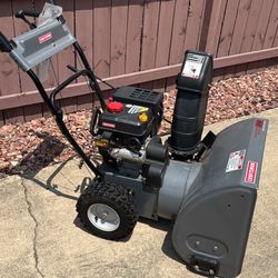 Craftsman 24” Electric Start Snow Blower 