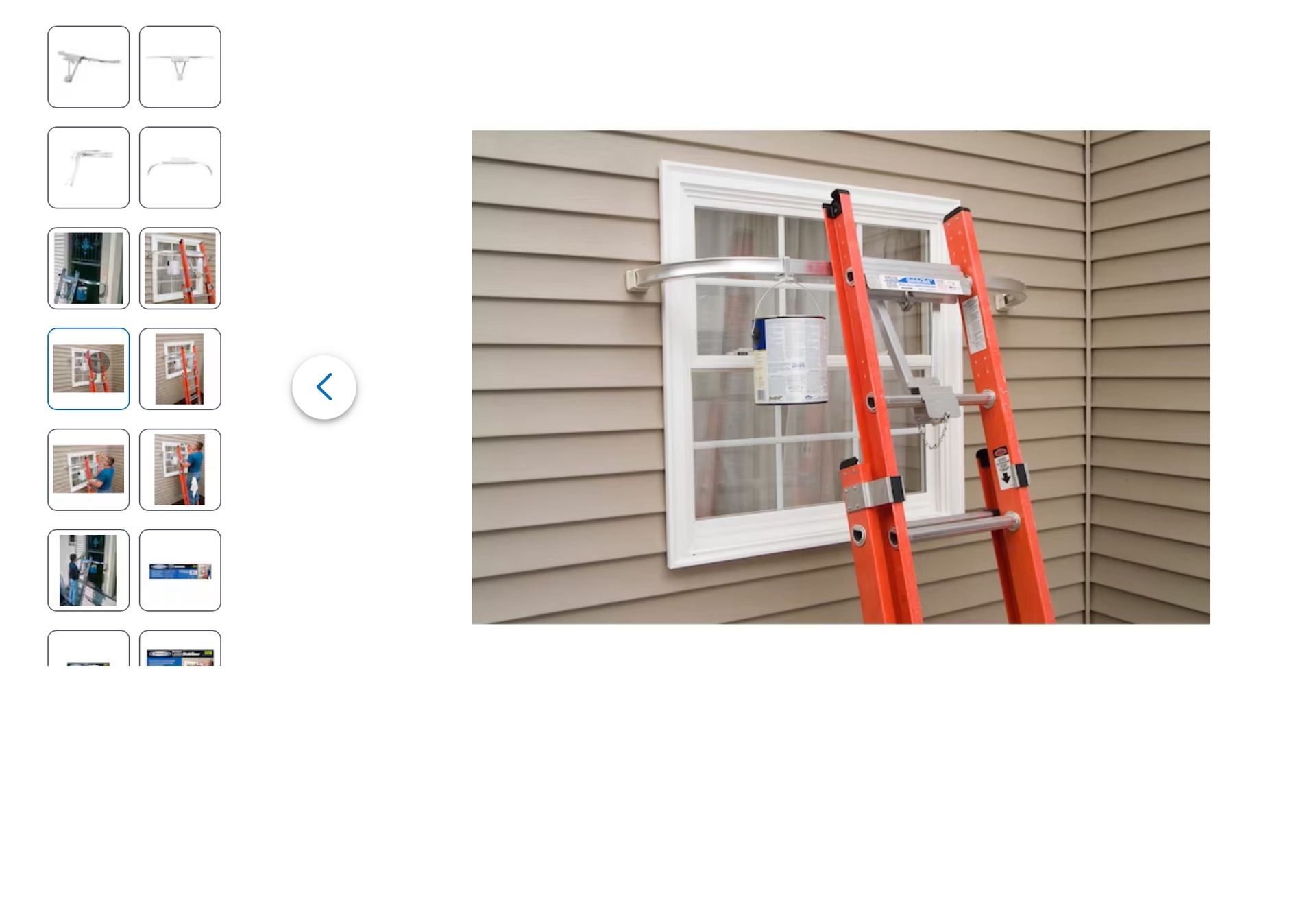 Hi everyone we have available this for only $75 no tax New in box Werner Quick-Click Extension Ladder Stabilizer