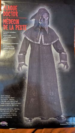 Plague Doctor Costume - Like New - $35