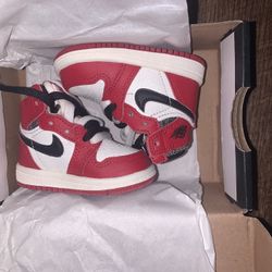 Jordan 1 Retro High OG TD Chicago Lost & Found Size 2C