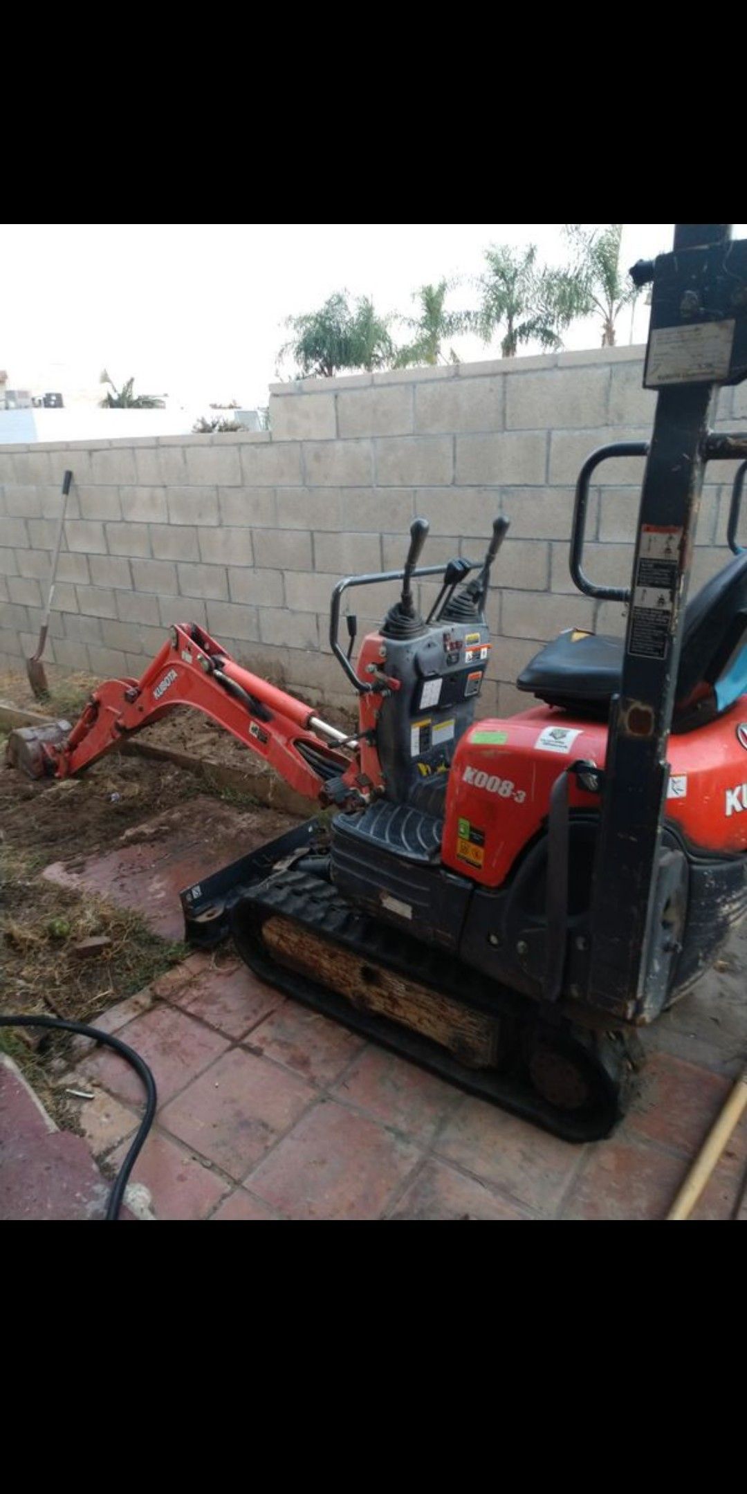 Mini excavator