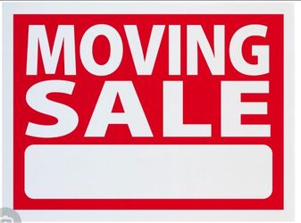 Moving Sale