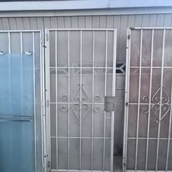 Metal Security Screen Doors(4)-$50 Each