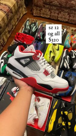 Fire Red 4 Size 12