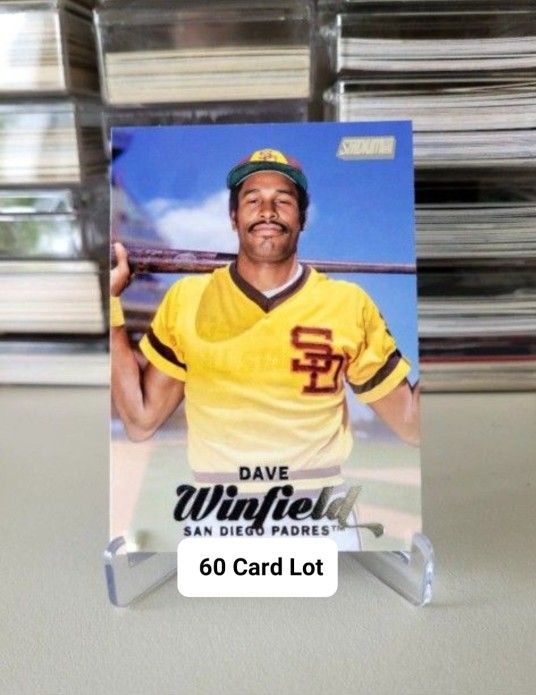 ⚾️ 60 Card Lot - HOF OF Dave Winfield Cards