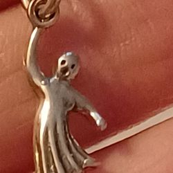 Sterling Silver " Haunted GHOST" CHARM