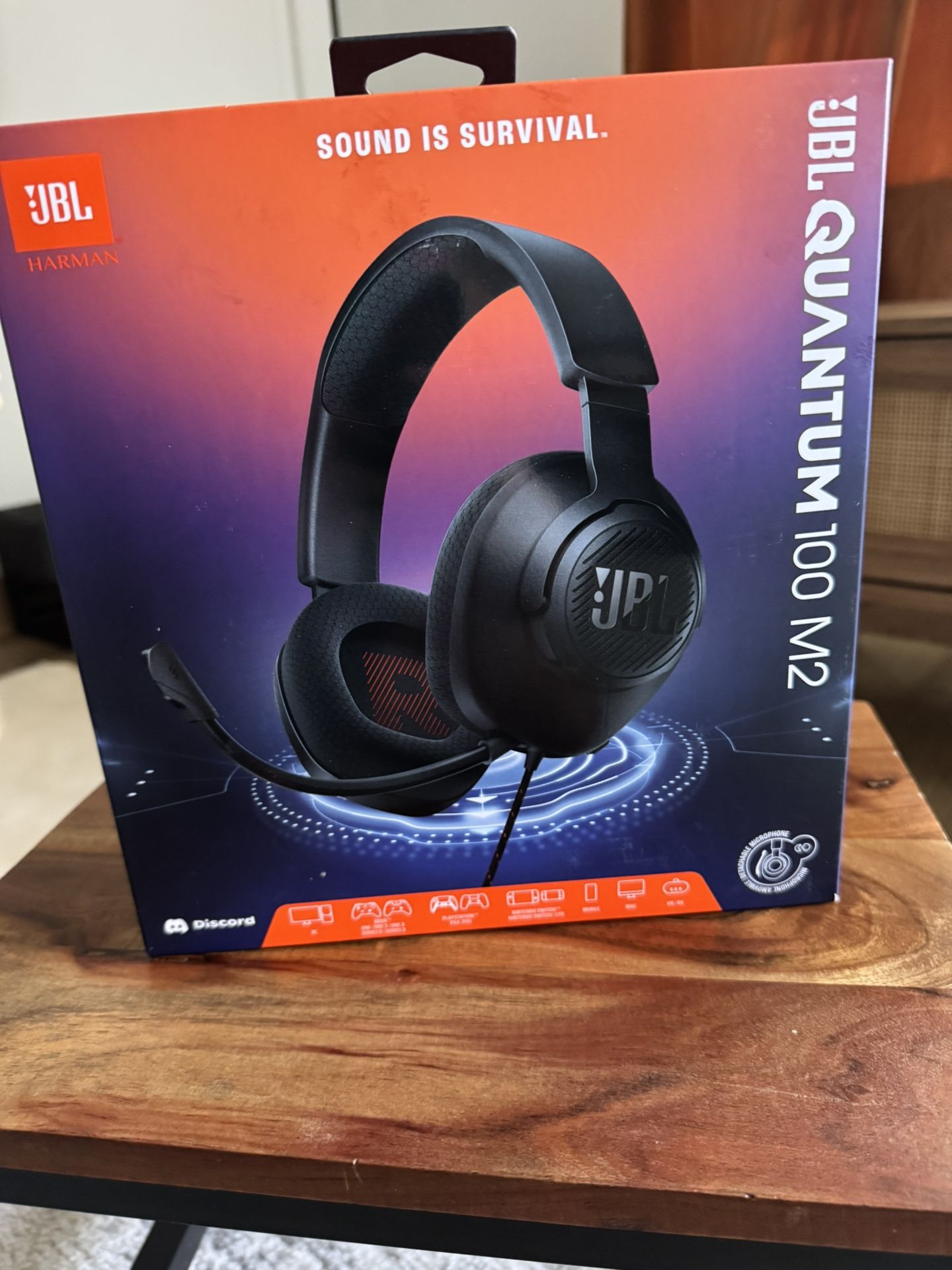🔥JBL Quantum 100M2 Wired Over-Ear Gaming Headset