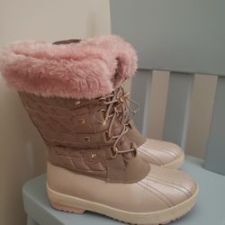 Totes Winter Boots Size 2 Big Girl