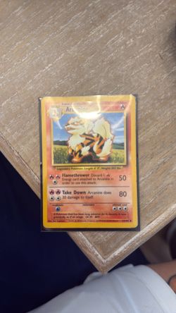 Arcanine First Edition(Bew)