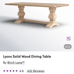 Dining Table