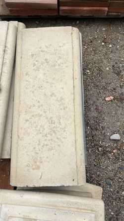 Wall caps concrete