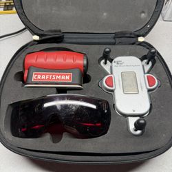 Craftsman 4-in-1 Laser Level with Laser Trac kit. 