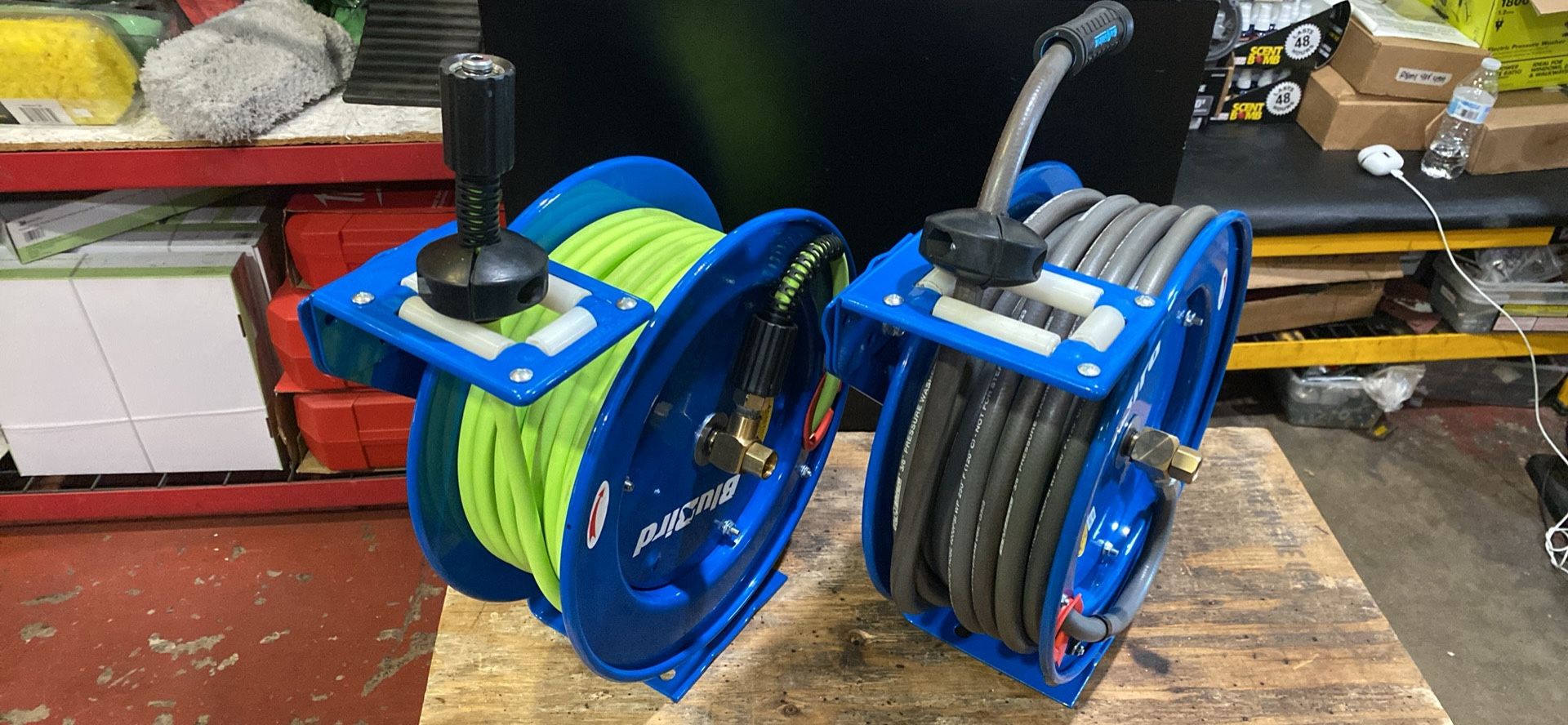 BluBird 50’ Retractable Pressure Washer Reel Kit $450 Each (Financing Available)