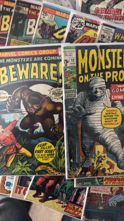 HORROR VINTAGE COMIC LOT