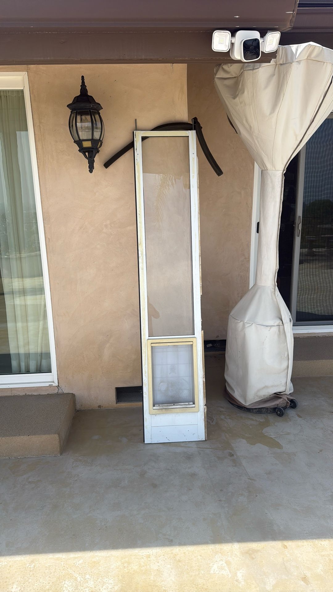 Ideal Pet Products Fast Fit Pet Patio Door White