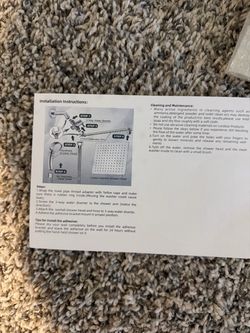 Brand new shower installation
