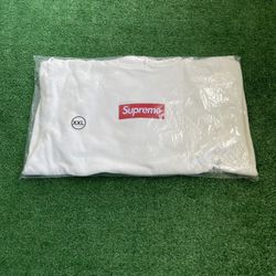 Supreme Box Logo Hooded Sweatshirt (FW21) White