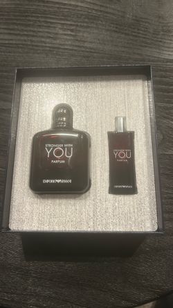 Armani Stronger with you parfum gift set
