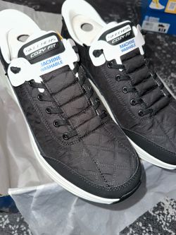 Skechers Slip-Ins Contour Foam Cozy Fit 232619 BLK Size 11 Mens Black $88 Retail
