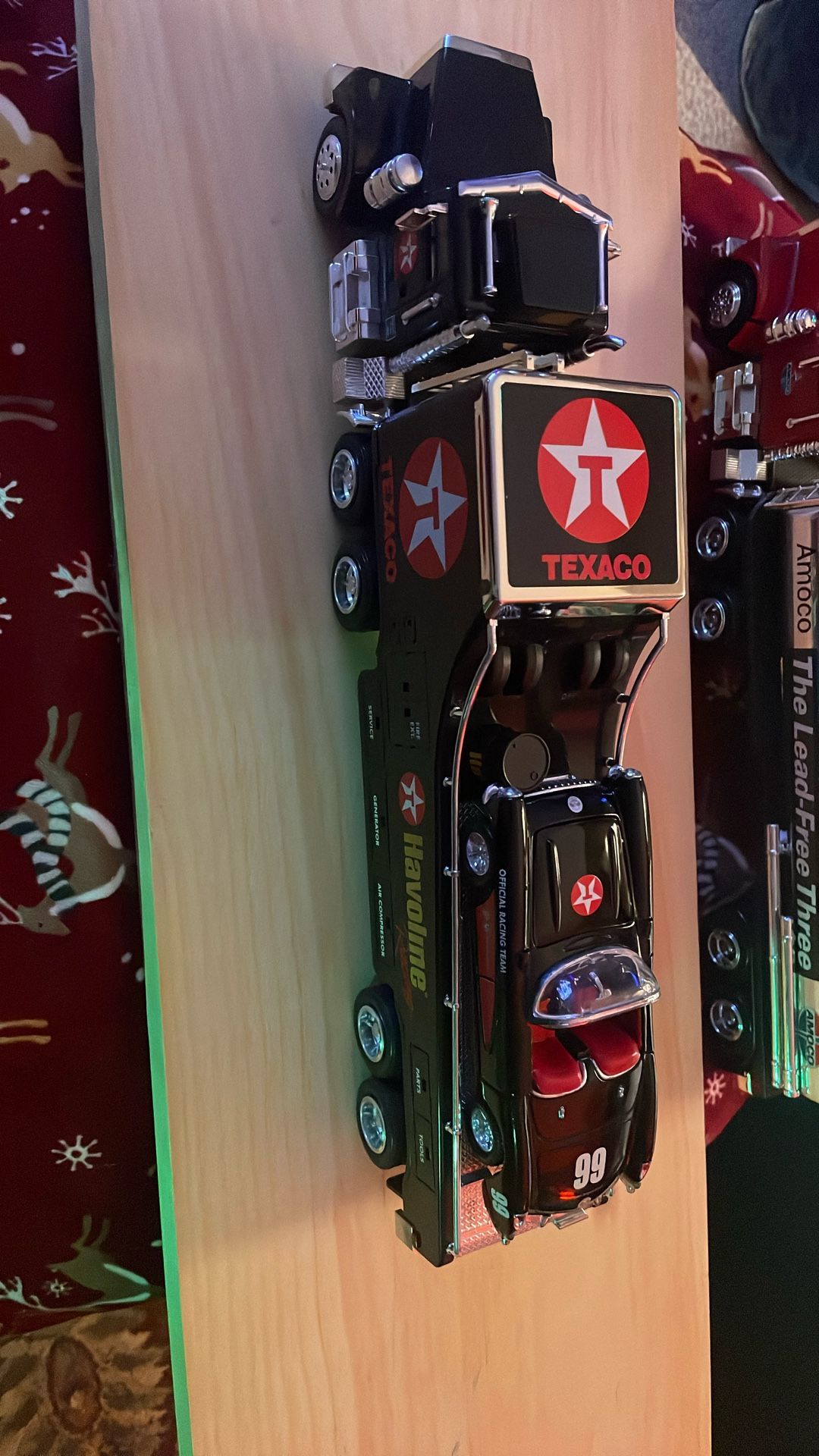 Texaco Toy Truck And Trailer