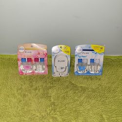 2 Febreze 2 Refills Romance & Desire Linen & Sky/1 Warmer