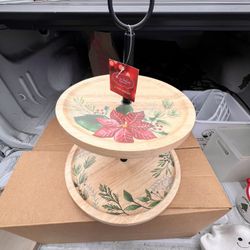 Christmas Tier Plate