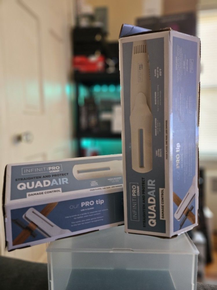 New Quad Air Hair Straightener