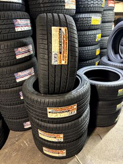 SET OF FOUR NEW TIRES 275/40/19 ARROYO GRANDSPORT ALL SEASON INCLUDING MOUNT AND BALANCE, ASK ME FOR SIZES AND BRANDS