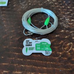 Dog Tie , 25' Feet , Up to 35 lb "Pounds"