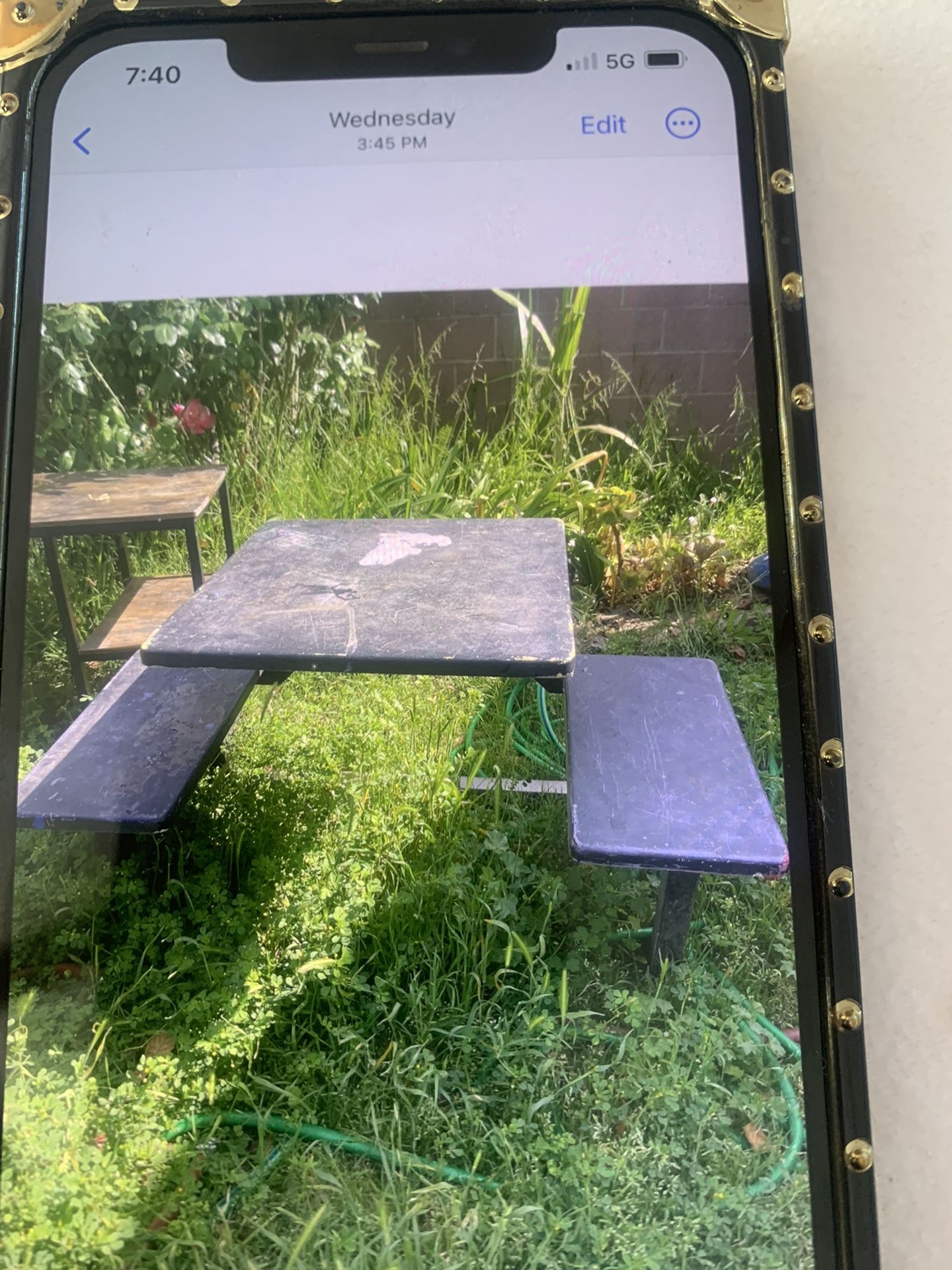 Kids Picnic Table $35