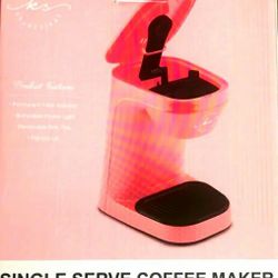 Kitchen Selectives single cup coffee maker color pink

