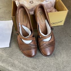 Women’s New Shoes, Leather Earth Origins 6.5 6 1/2 Mary Jane