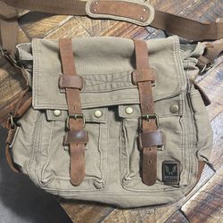 Messenger Leather Shoulder Bag