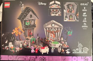 Lego Nightmare Before Christmas Town Square