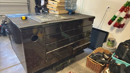 Storage Cabinet 62” X 38” X 29” Tall