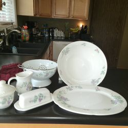 Dish Set Phalscraft Grape  Vine 