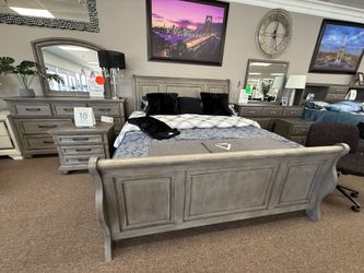 4 PC KING BEDROOM SET